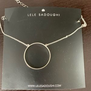 silver necklace from fab fit fun